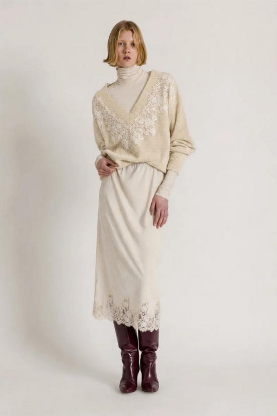 26FW 알베르타 페레티 니트웨어 889781562491 Neutrals - ALBERTA FERRETTI
