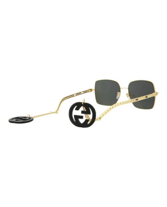  구찌 선글라스 GG0724S 30008881 001 70045 NS Gold - GUCCI