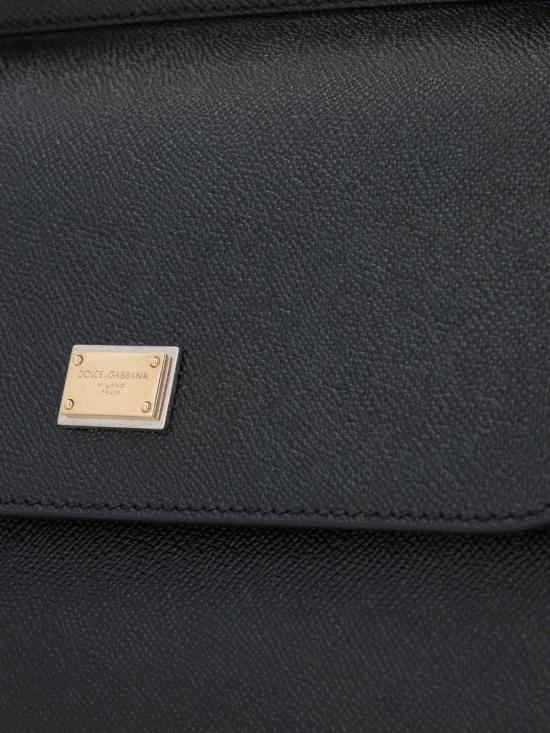  돌체앤가바나 라지 시실리 핸드백 BB6002B100180999 AI26 BLACK - DOLCE & GABBANA