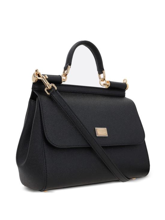  돌체앤가바나 라지 시실리 핸드백 BB6002B100180999 AI26 BLACK - DOLCE & GABBANA