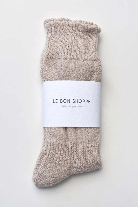  르 본 숍 양말 르봉숍 에어리 퍼핀  통밀 - LE BON SHOPPE