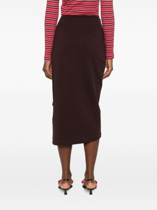 26FW 드리스 반 노튼 스커트 0111304610358 BROWN - DRIES VAN NOTEN