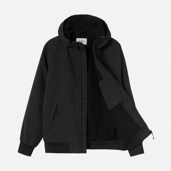 26FW 칼하트 WIP 후드 세일 자켓 I0284360D2XX Black - CARHARTT WIP
