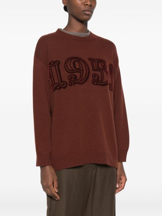 26FW 막스마라 바드 울 캐시미어 니트 2621366122MXMFIDO1013 RUGGINE - MAX MARA