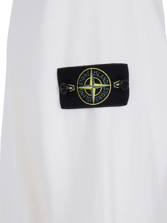 26FW 스톤 아일랜드 60120 코튼 플리스 스웨트셔츠 L2S156100049S0A20V0093 IVORY - STONE ISLAND