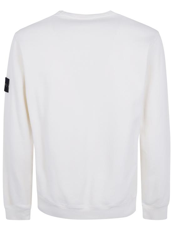 26FW 스톤 아일랜드 60120 코튼 플리스 스웨트셔츠 L2S156100049S0A20V0093 IVORY - STONE ISLAND