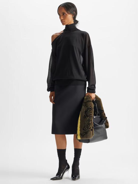 26FW 펜디 스커트 FQ7764B1UJF0QA1 Black - FENDI