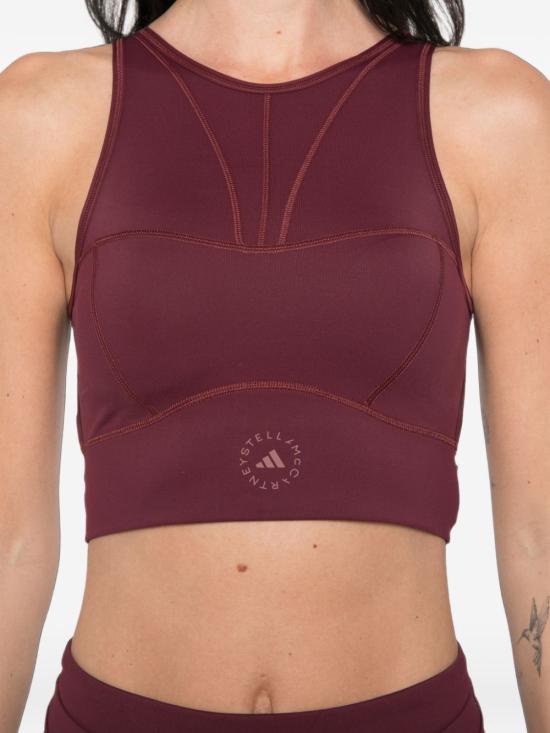 26FW 아디다스 바이 스텔라매카트니 스트레이트 팬츠 KR6167MAROON - ADIDAS BY STELLA MCCARTNEY