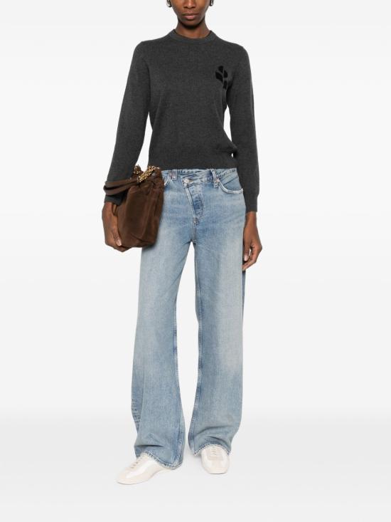 26FW 이자벨마랑에뚜왈 스웨터 PU0858FAD1L16EANBK Black - ISABEL MARANT ETOILE
