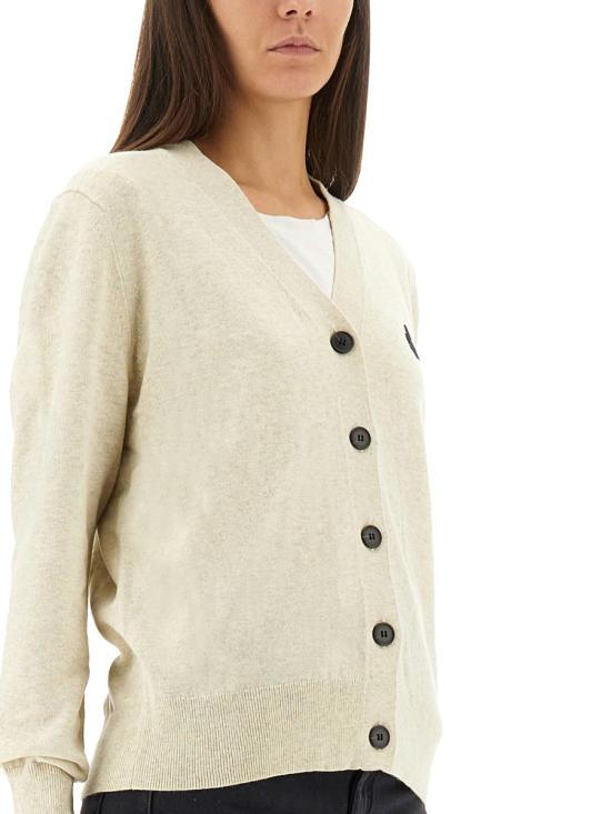 26FW 이자벨마랑에뚜왈 KARINA 카리나 V넥 가디건 CA0104FAC1L17E02LY Off white - ISABEL MARANT ETOILE