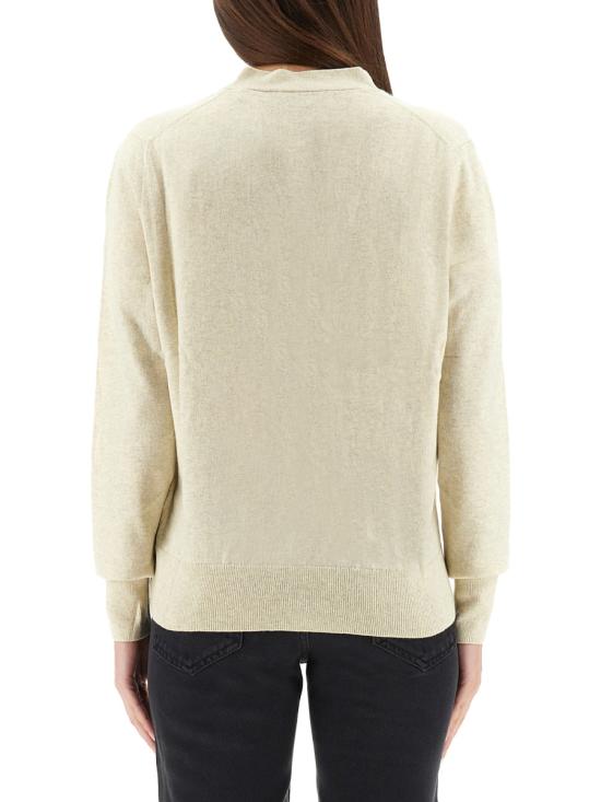26FW 이자벨마랑에뚜왈 KARINA 카리나 V넥 가디건 CA0104FAC1L17E02LY Off white - ISABEL MARANT ETOILE