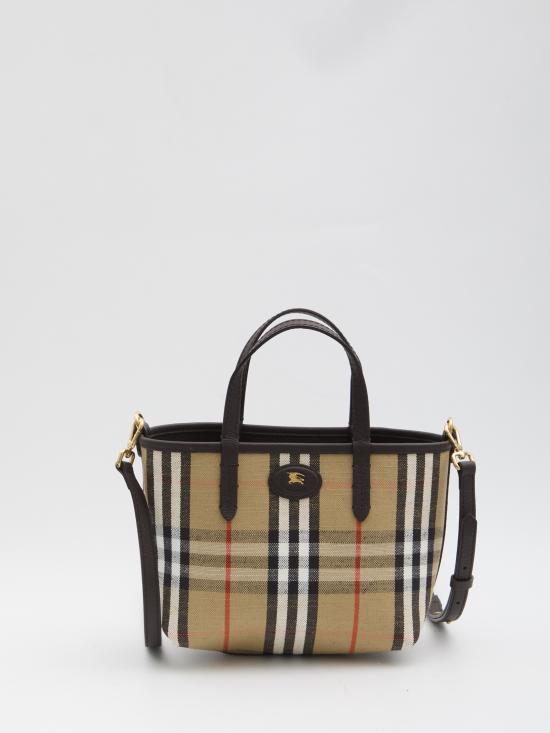 26SS 버버리 미니 리버시블 블룸즈버리 토트백 8119627C1762 GREY - BURBERRY