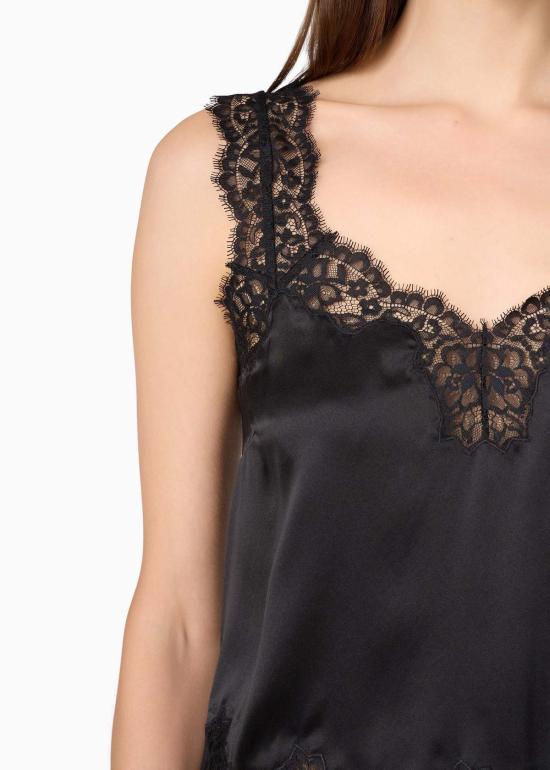  카미 뉴욕 캐미솔 카미 NYC 토니 실크  블랙 - CAMI NYC