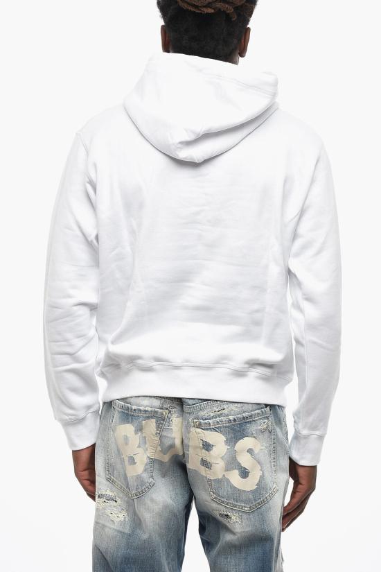 디스퀘어드2 후드 티셔츠 S79GU0010S25516966 White - DSQUARED2