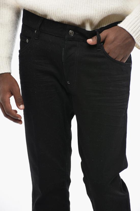 디스퀘어드2 블랙 불 스케이터 스키니 진 S74LB1427S30564900 Black - DSQUARED2