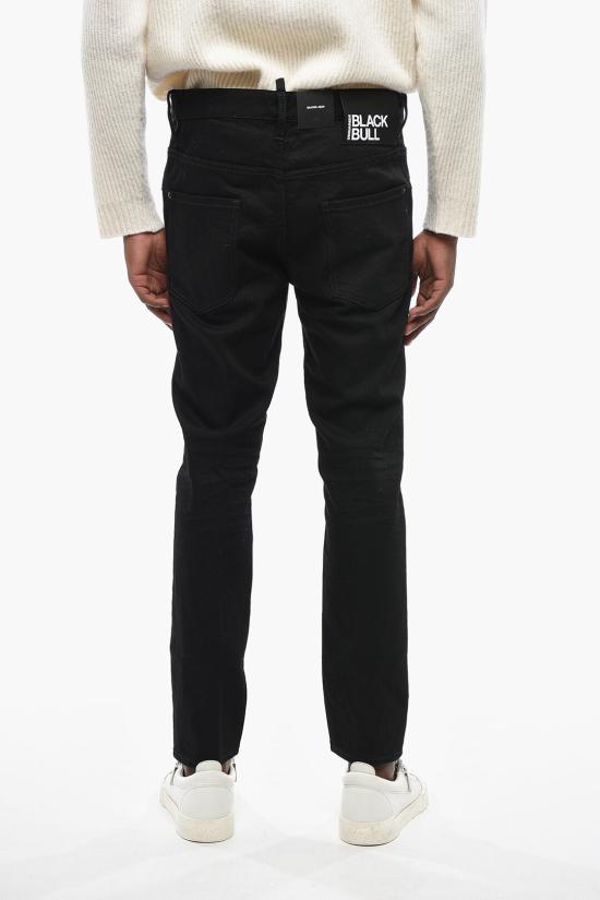  디스퀘어드2 블랙 불 스케이터 스키니 진 S74LB1427S30564900 Black - DSQUARED2