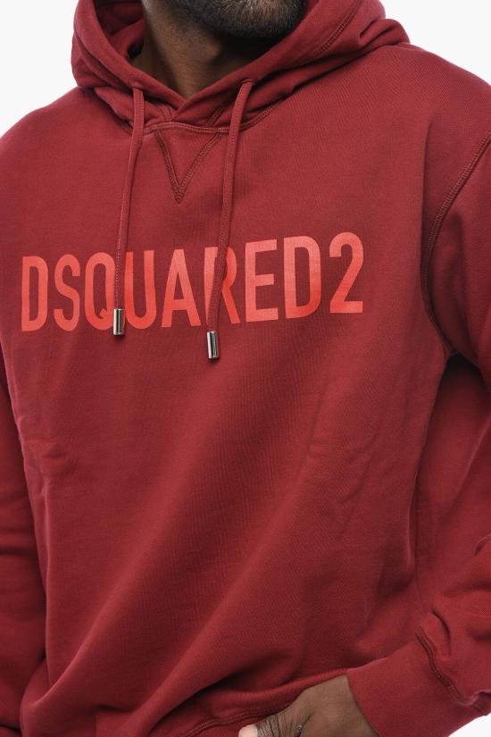  디스퀘어드2 후드 티셔츠 S74GU0664D25002305W Red - DSQUARED2