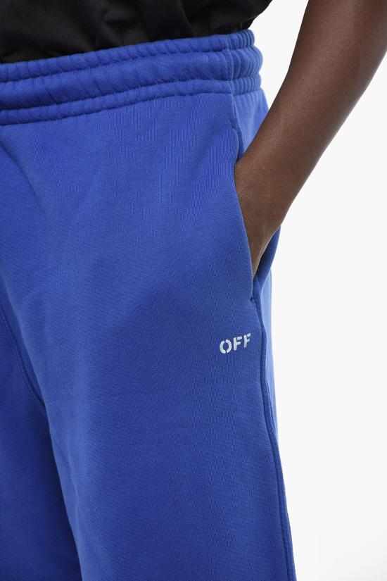  오프화이트 숏팬츠 OMCI013F23FLE0016901 Blue - OFF WHITE