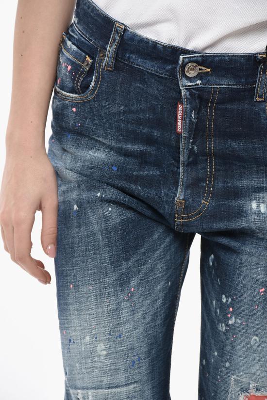  디스퀘어드2 데님 팬츠 S75LB0890 S30664 470 Blue - DSQUARED2