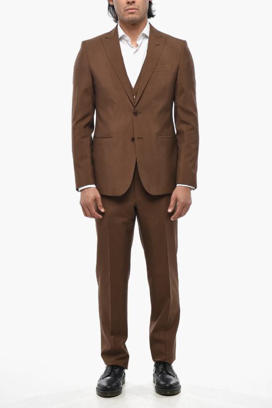 꼬르넬리아니 수트 자켓 938T19 9398265 031 Brown
