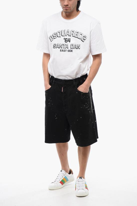  디스퀘어드2 숏팬츠 S79MU0058 S30730 900 Black - DSQUARED2