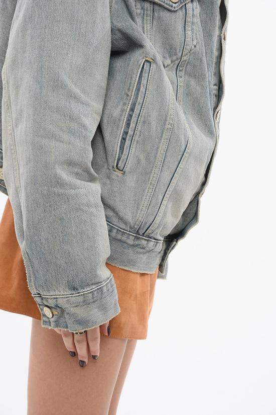  발렌시아가 데님 자켓 786638 TQW55 6379 Light blue - BALENCIAGA