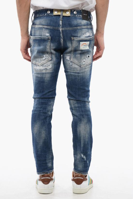  디스퀘어드2 데님 팬츠 S74LB1439 S30872 470 Blue - DSQUARED2