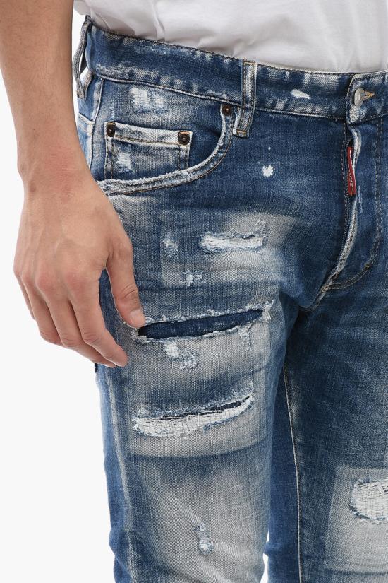  디스퀘어드2 데님 팬츠 S74LB1439 S30872 470 Blue - DSQUARED2