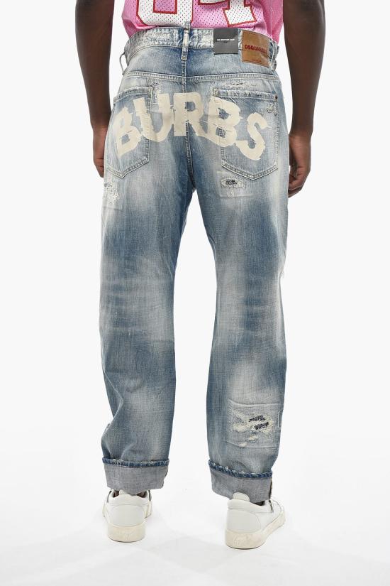  디스퀘어드2 데님 팬츠 S74LB1448 S30309 470 Blue - DSQUARED2