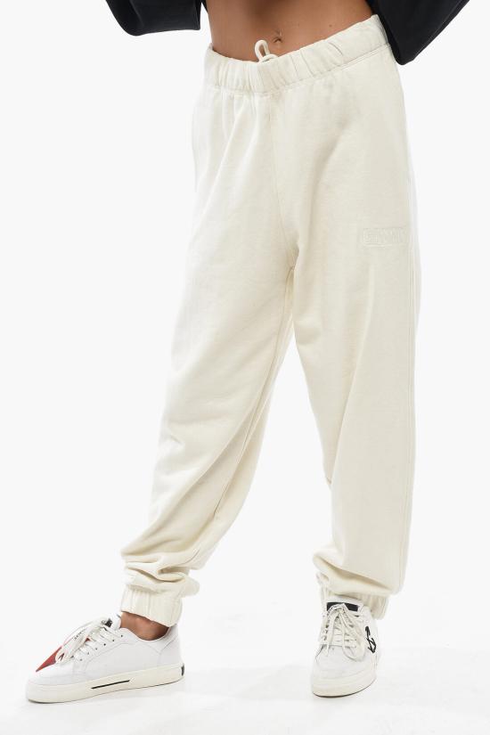  가니 ISOLI 이솔리 소프트웨어 로고 자수 조거팬츠 T2925 3532 135 26 Beige