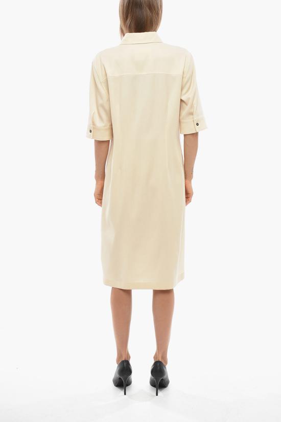  질샌더 롱 원피스 J04DL0002 J40003 261 Beige - JIL SANDER
