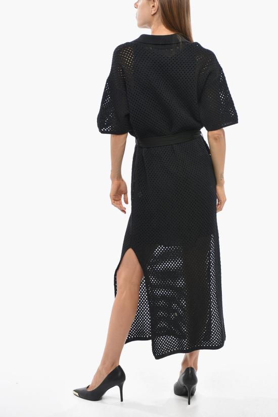  브루넬로 쿠치넬리 롱 원피스 M78764A95C101 Black - BRUNELLO CUCINELLI