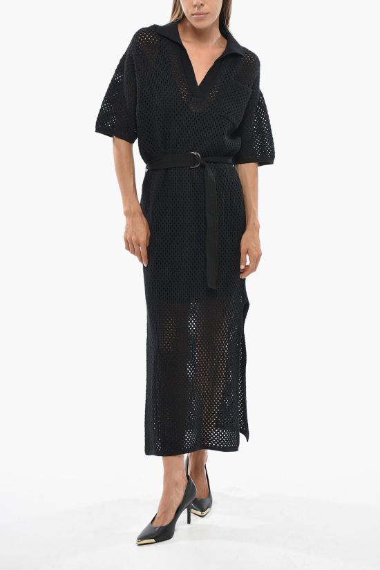  브루넬로 쿠치넬리 롱 원피스 M78764A95C101 Black