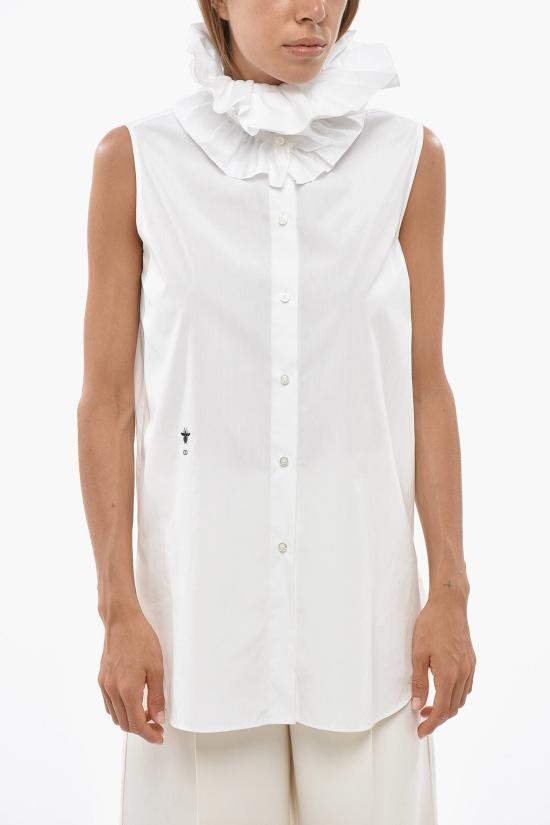  디올 블라우스 551B15A 3356 0100 White