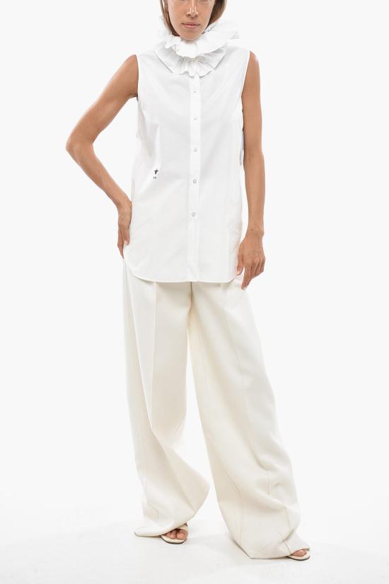  디올 블라우스 551B15A 3356 0100 White - DIOR