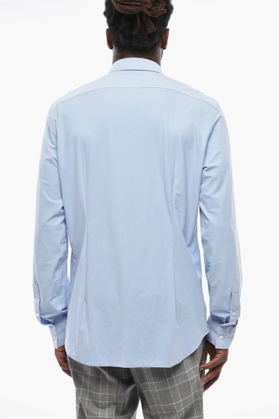  꼬르넬리아니 긴팔 셔츠 93PXK1 9320255 009 Blue - CORNELIANI