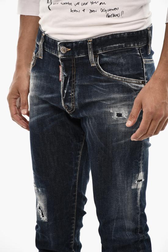  디스퀘어드2 데님 팬츠 S74LB1338 S30789 470 Blue - DSQUARED2