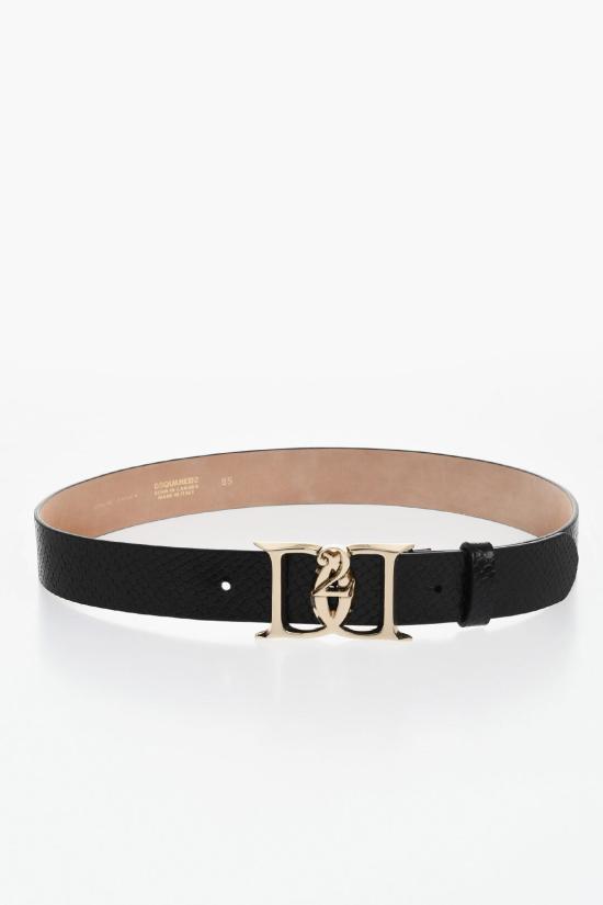  디스퀘어드2 레귤러 벨트 BEW0426409078662124 Black - DSQUARED2