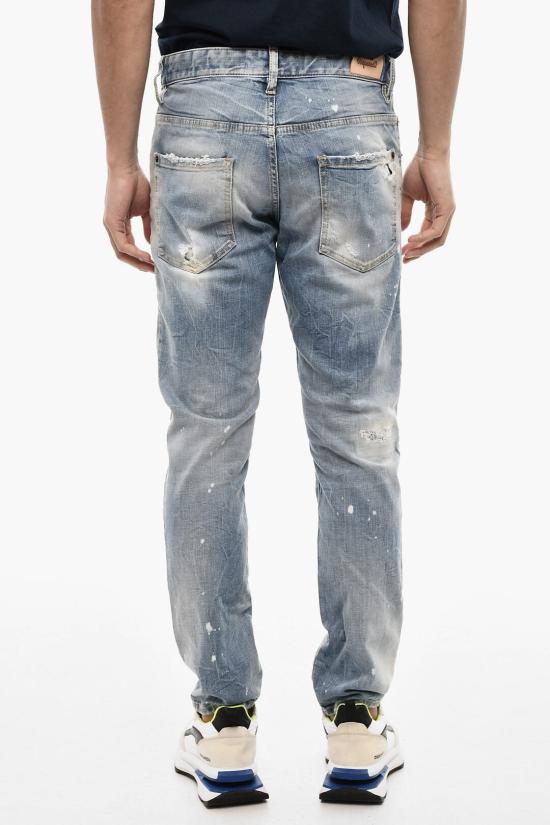 디스퀘어드2 데님 팬츠 S71LB1253 S30664 470 Blue - DSQUARED2