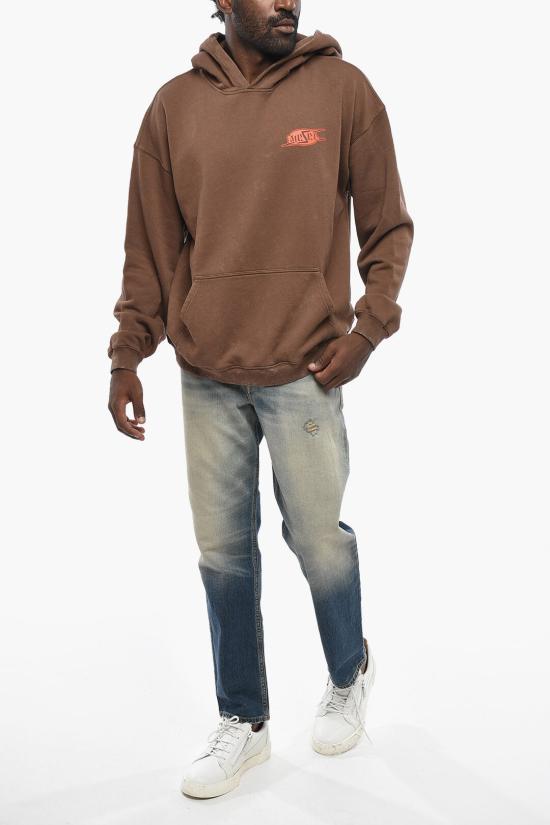  디젤 후드 티셔츠 A14157 0IPAC 7ES Brown - DIESEL