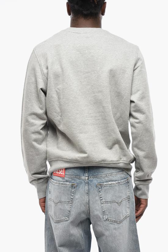  디젤 후드 티셔츠 A04075 0BAWT 9CB Gray - DIESEL