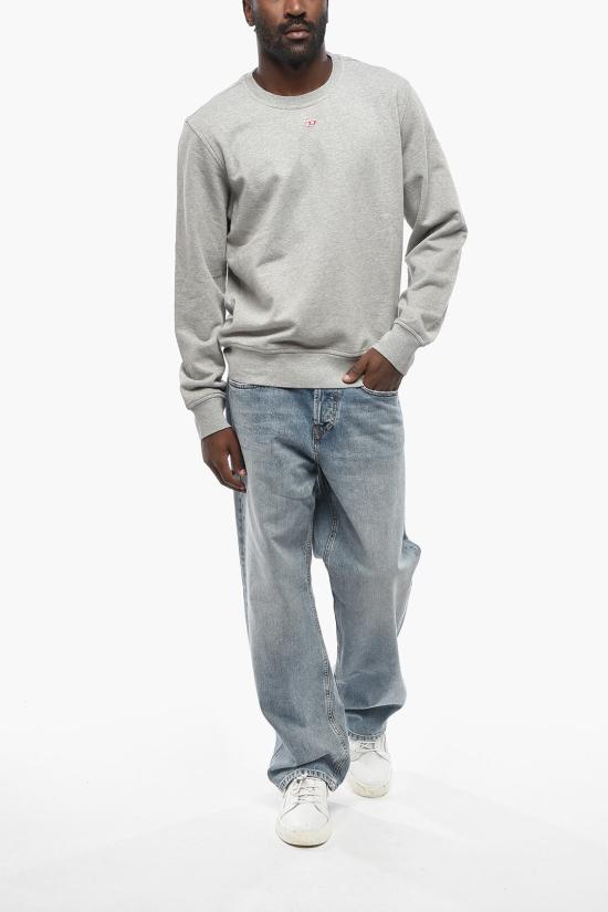  디젤 후드 티셔츠 A04075 0BAWT 9CB Gray - DIESEL