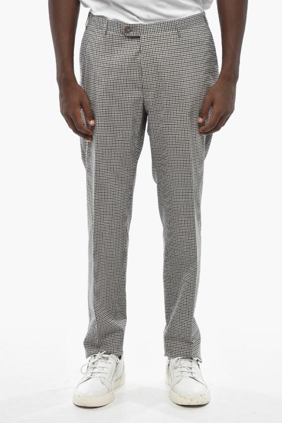  꼬르넬리아니 수트 세트 87NZ92 1167521 033 Black White - CORNELIANI