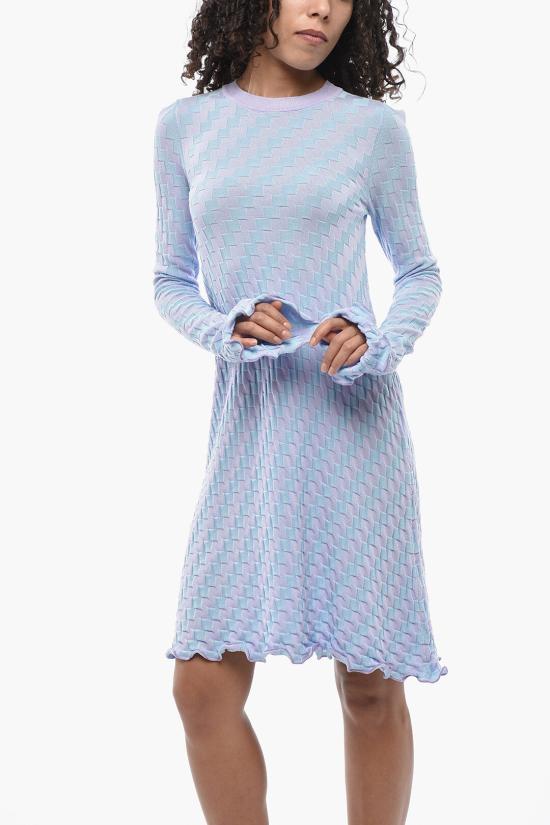  막스마라 롱 원피스 VALETTE 0 003 27 Azzurro Viola - MAX MARA