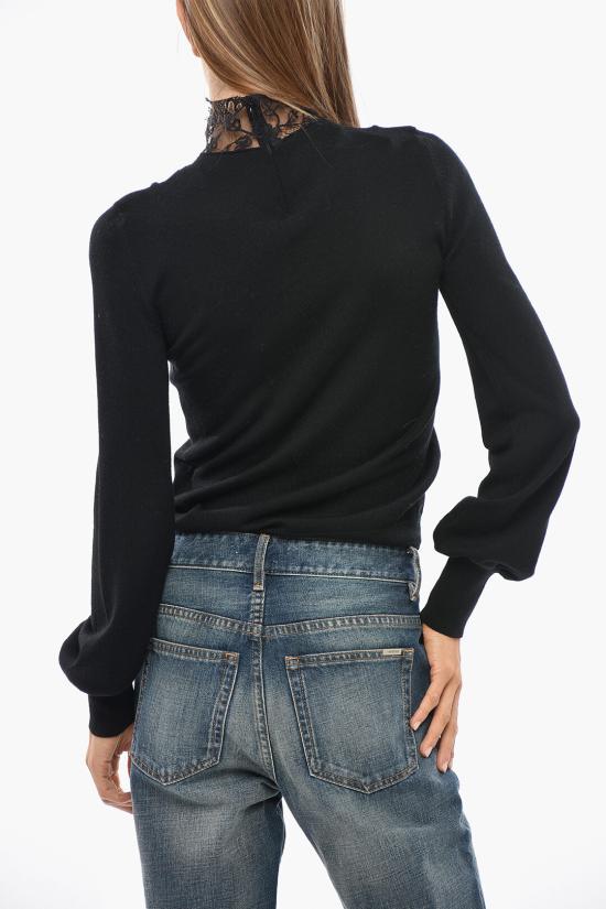  발렌티노 가라바니 스웨터 7B0KC68J 9QR 0NO Black - VALENTINO GARAVANI