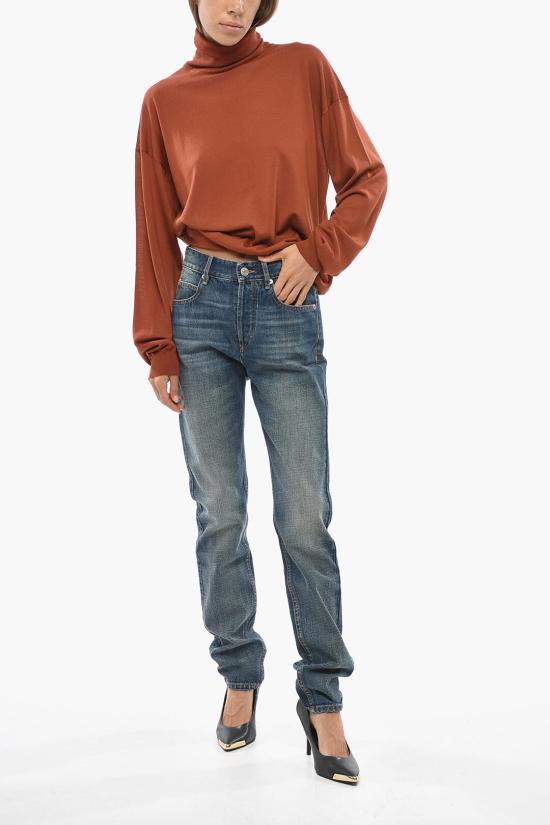  이자벨마랑 데님 팬츠 22PPA1683 22P023E BLUE 23 - ISABEL MARANT