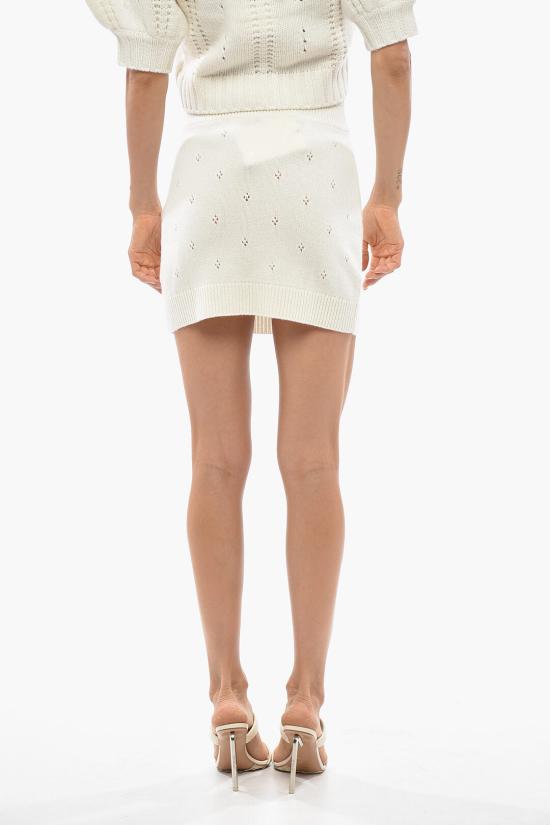  끌로에 숏 스커트 CH25WMJ06590 107 White - CHLOE