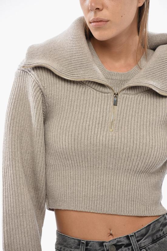  자크뮈스 스웨터 22H213KN501 2086 810 26 Beige - JACQUEMUS