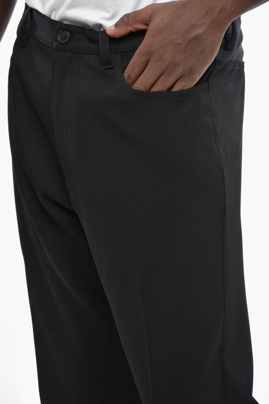  발렌시아가 핀스트라이프 팬츠 850705TJT211000 Black - BALENCIAGA