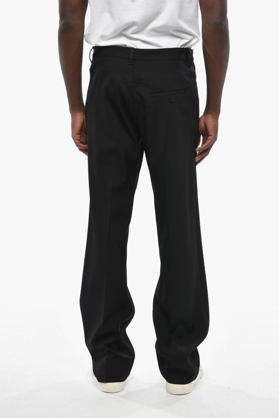  발렌시아가 핀스트라이프 팬츠 850705TJT211000 Black - BALENCIAGA